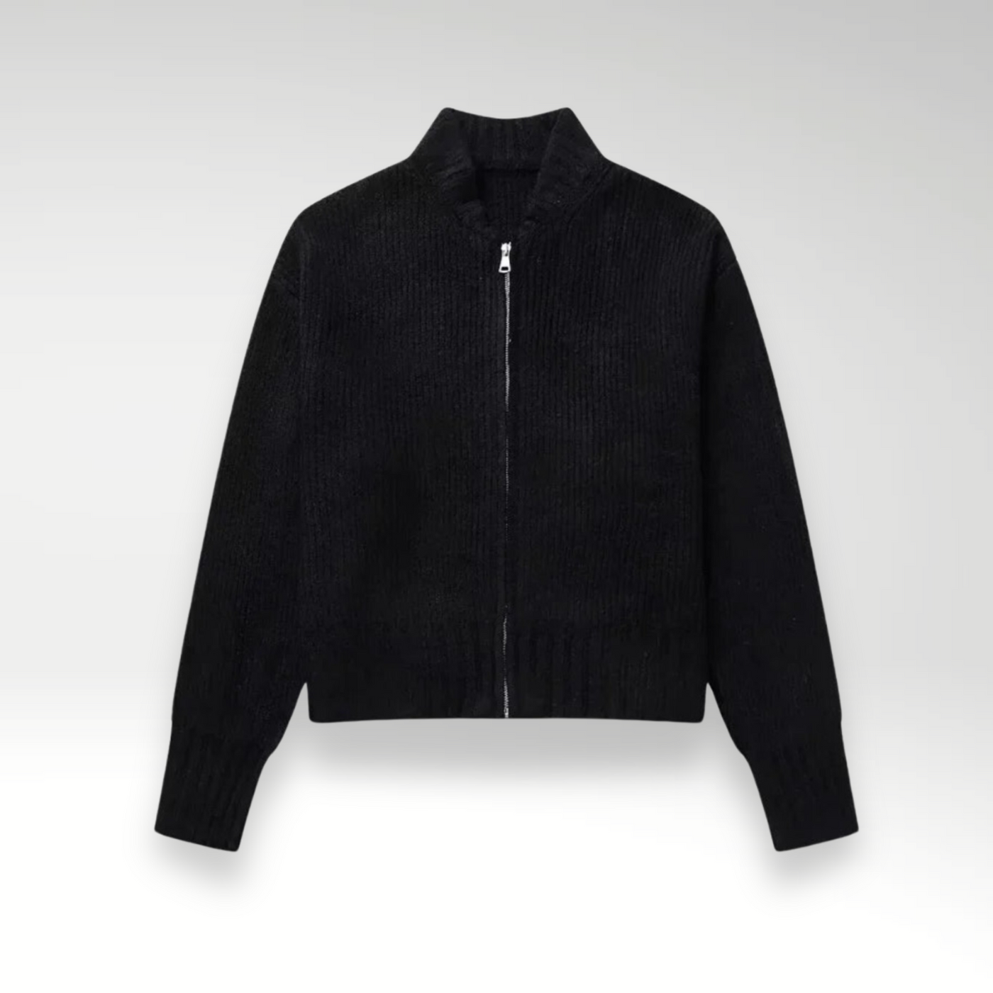 Luxora™ | Elegante Cárdigan con Cremallera para un Look Refinado