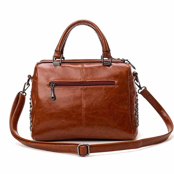 Gerti - Elegante bolso de piel suave para mujer