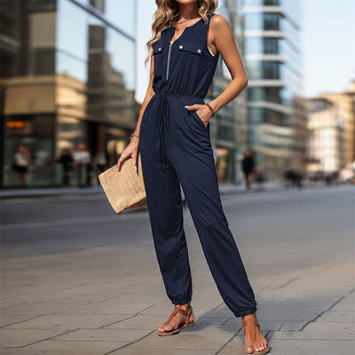 Camila - Elegante mono sin mangas para un estilo relajado