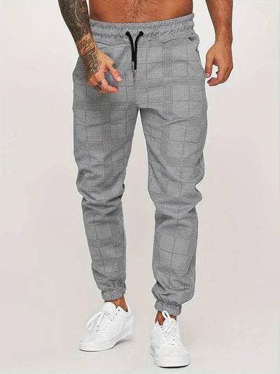Stefano® - Stylische karierte Jogginghosen