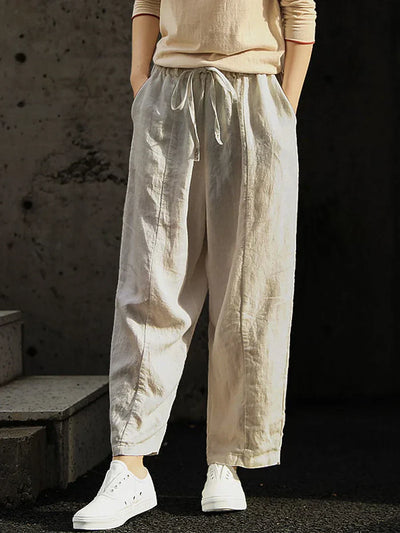 Karen - Pantalón casual de algodón suave y cómodo