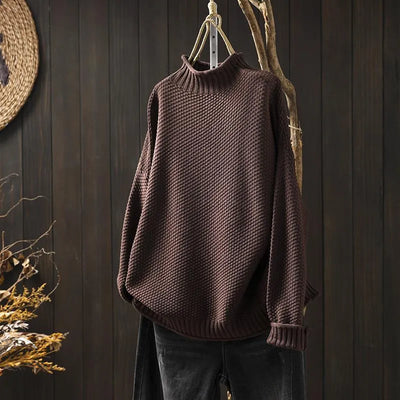 Jersey de Cuello Alto de Punto