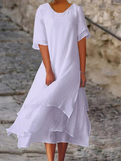 Vestido a Capas Elegante y Chic Gertrud - Estilo Inigualable para Tu Guardarropa