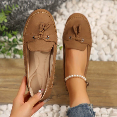 Khay | Elegantes y cómodo calzado para damas con tacón plano para un confort perfecto