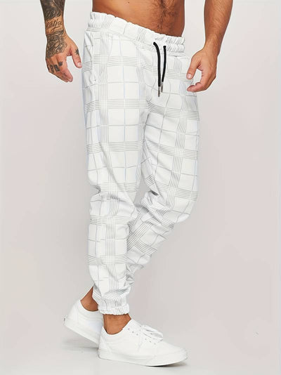 Stefano® - Stylische karierte Jogginghosen