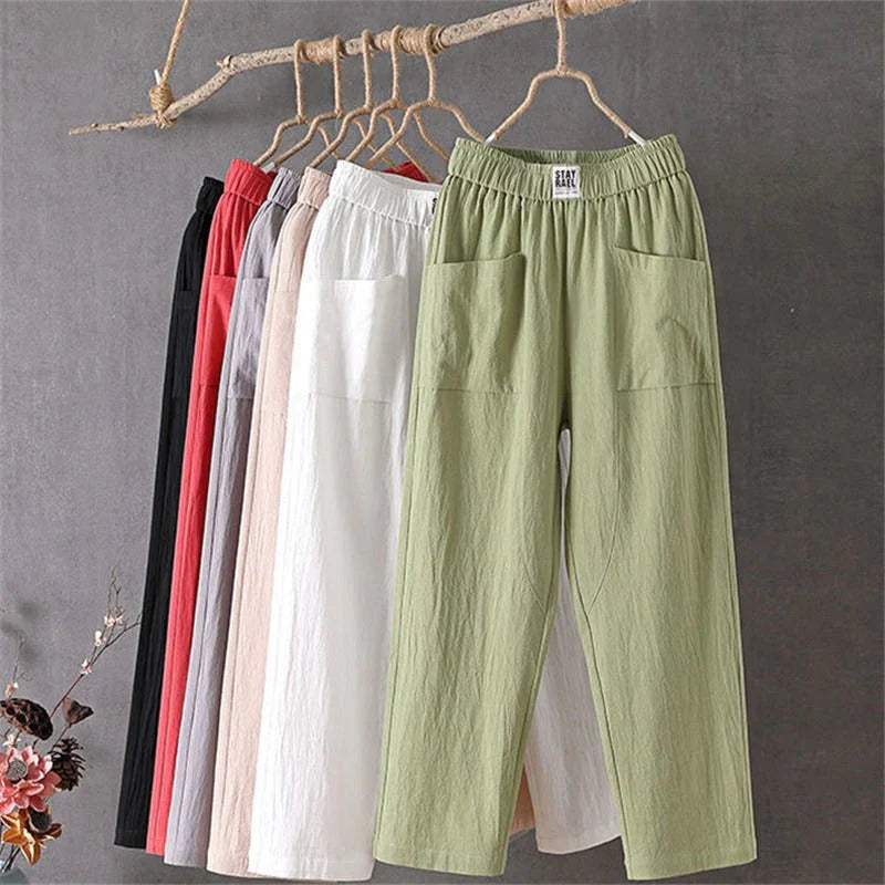 Pantalones sueltos de mujer Rebecca: comodidad y estilo para tu día a día