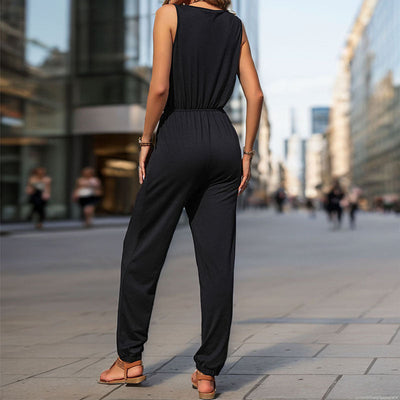 Camila - Elegante mono sin mangas para un estilo relajado