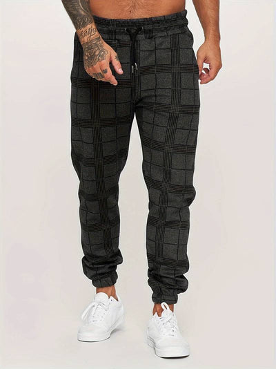 Stefano® - Stylische karierte Jogginghosen