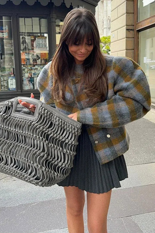 Chaqueta de manga con volantes
