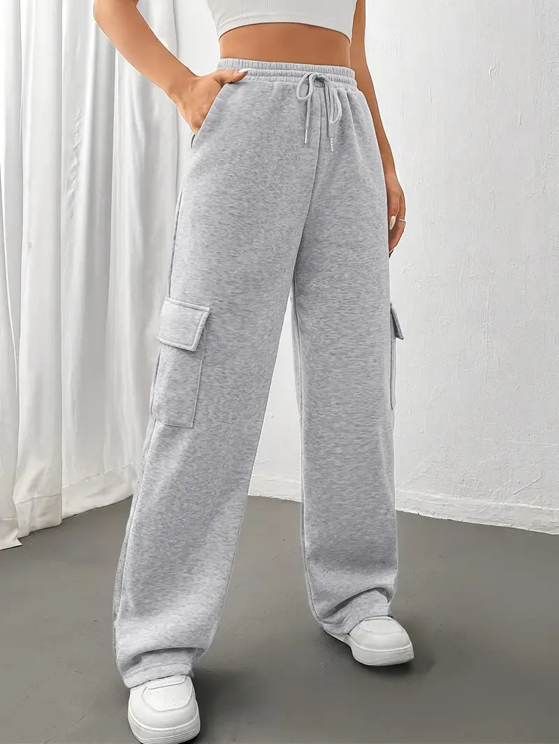 Pantalones Elegantes Laila con Prácticos Múltiples Bolsillos