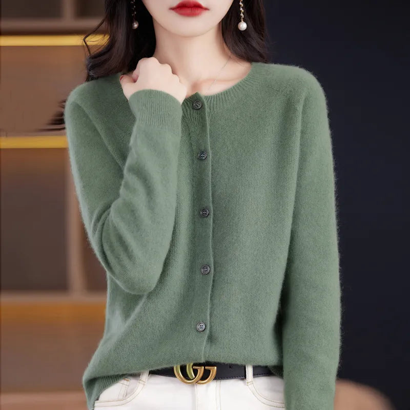 Luxora™ | Cárdigan Gebuttonde Elegante para un Look Estiloso