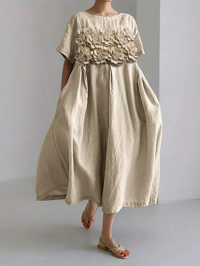 Vestido Floral Casual para Mujer - Estilo Anna