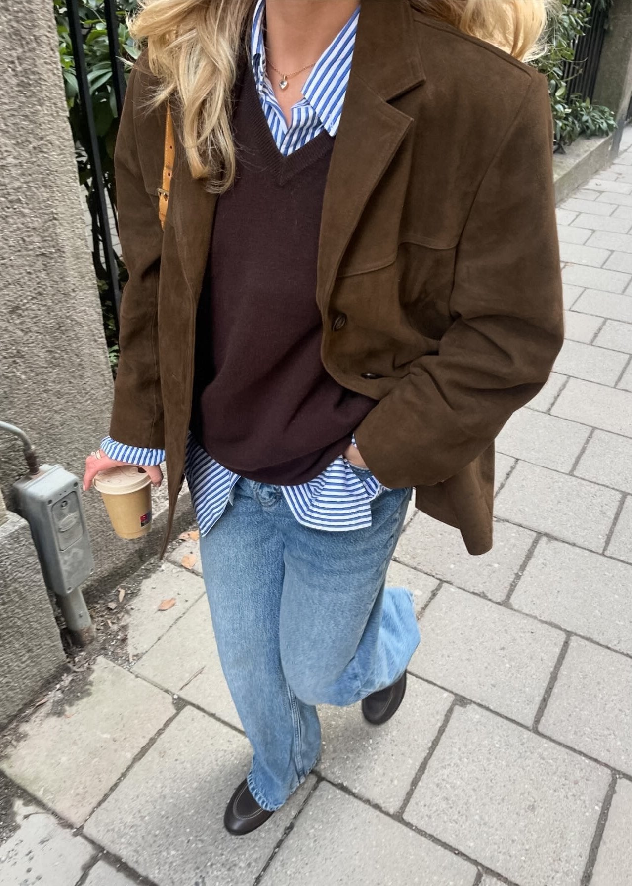 Chaqueta de ante cómoda - Mayte