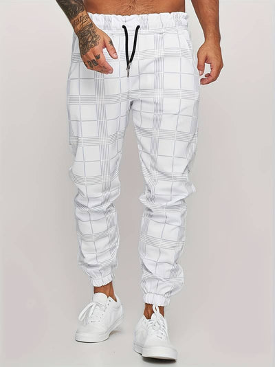 Stefano® - Stylische karierte Jogginghosen