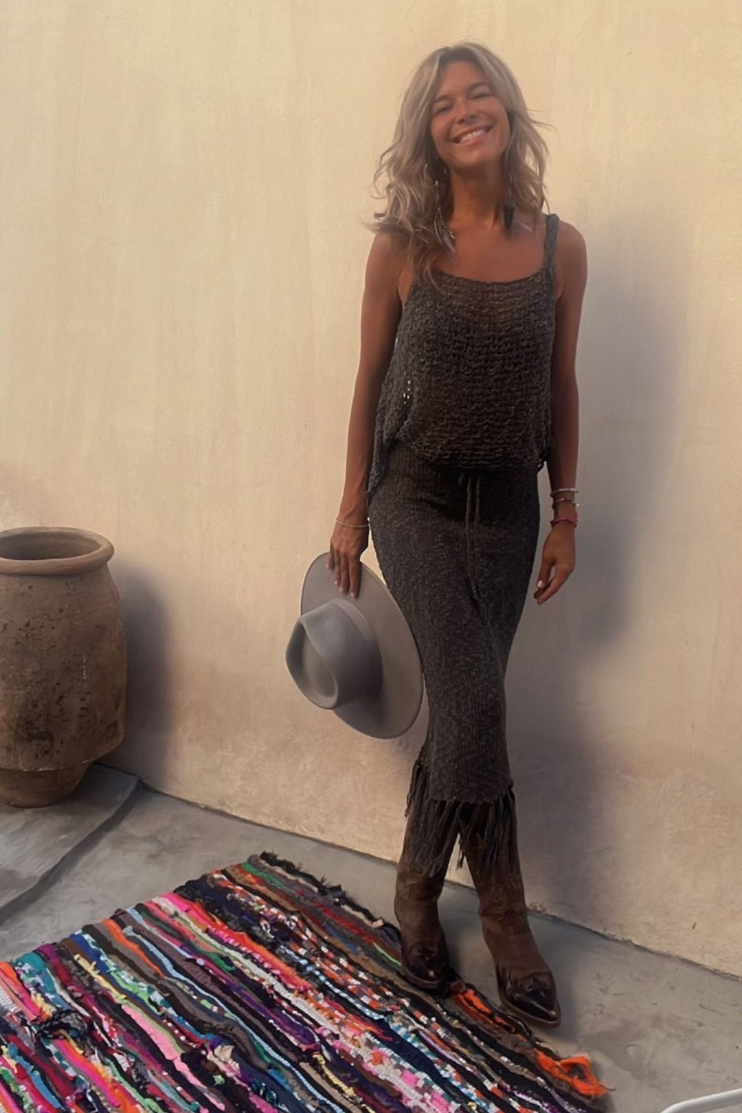 Vestido Boho de Ganchillo Lilian™: Estilo Único y Confortable
