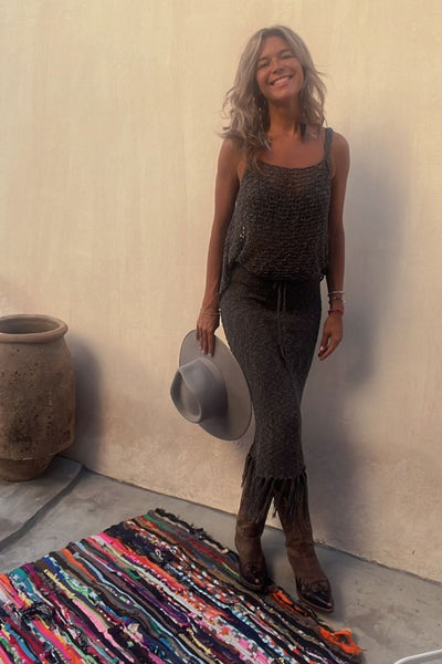 Vestido Boho de Ganchillo Lilian™: Estilo Único y Confortable