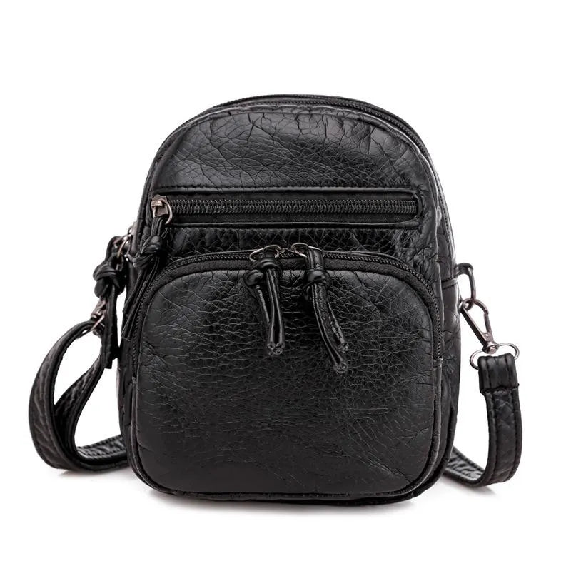 Bolso de hombro Elena: Elegancia casual en suave cuero