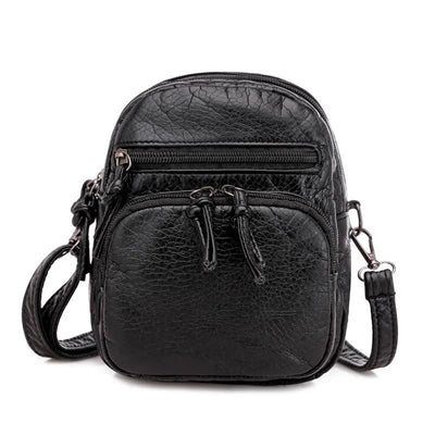 Bolso de hombro Elena: Elegancia casual en suave cuero