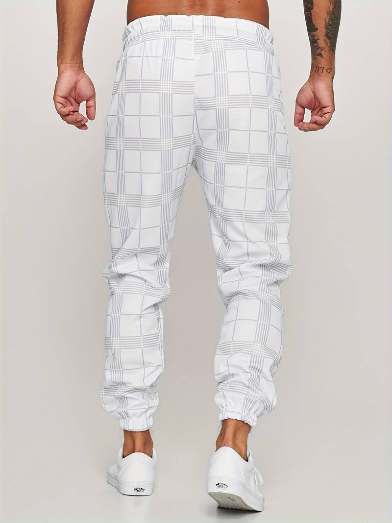 Stefano® - Stylische karierte Jogginghosen
