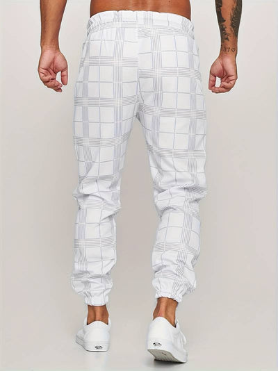Stefano® - Stylische karierte Jogginghosen