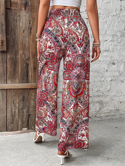 Pantalones Anchos Estampados Lauren: Estilo y Comodidad en Cada Paso