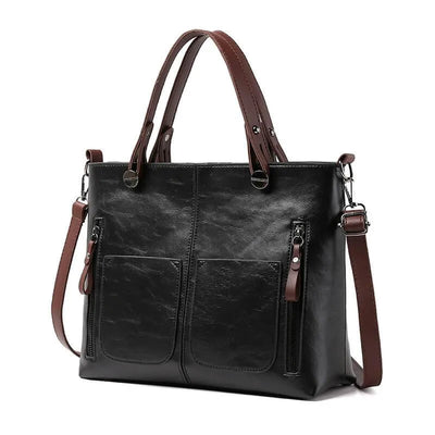 Bolso bandolera vintage de piel para mujer Elise: estilo y elegancia atemporal