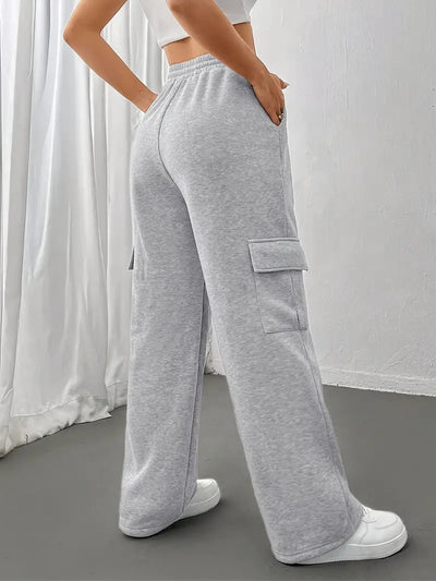 Pantalones Elegantes Laila con Prácticos Múltiples Bolsillos