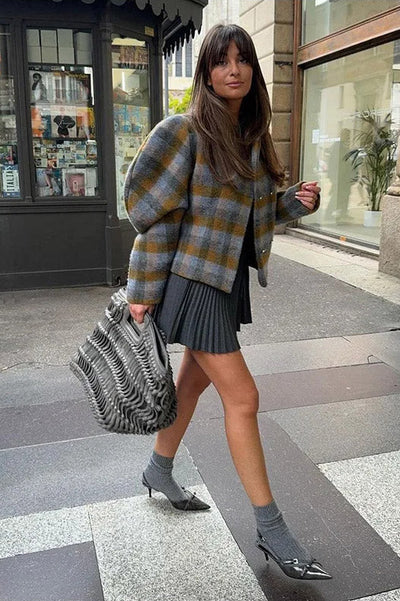 Chaqueta de manga con volantes
