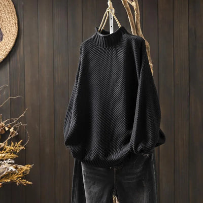 Jersey de Cuello Alto de Punto