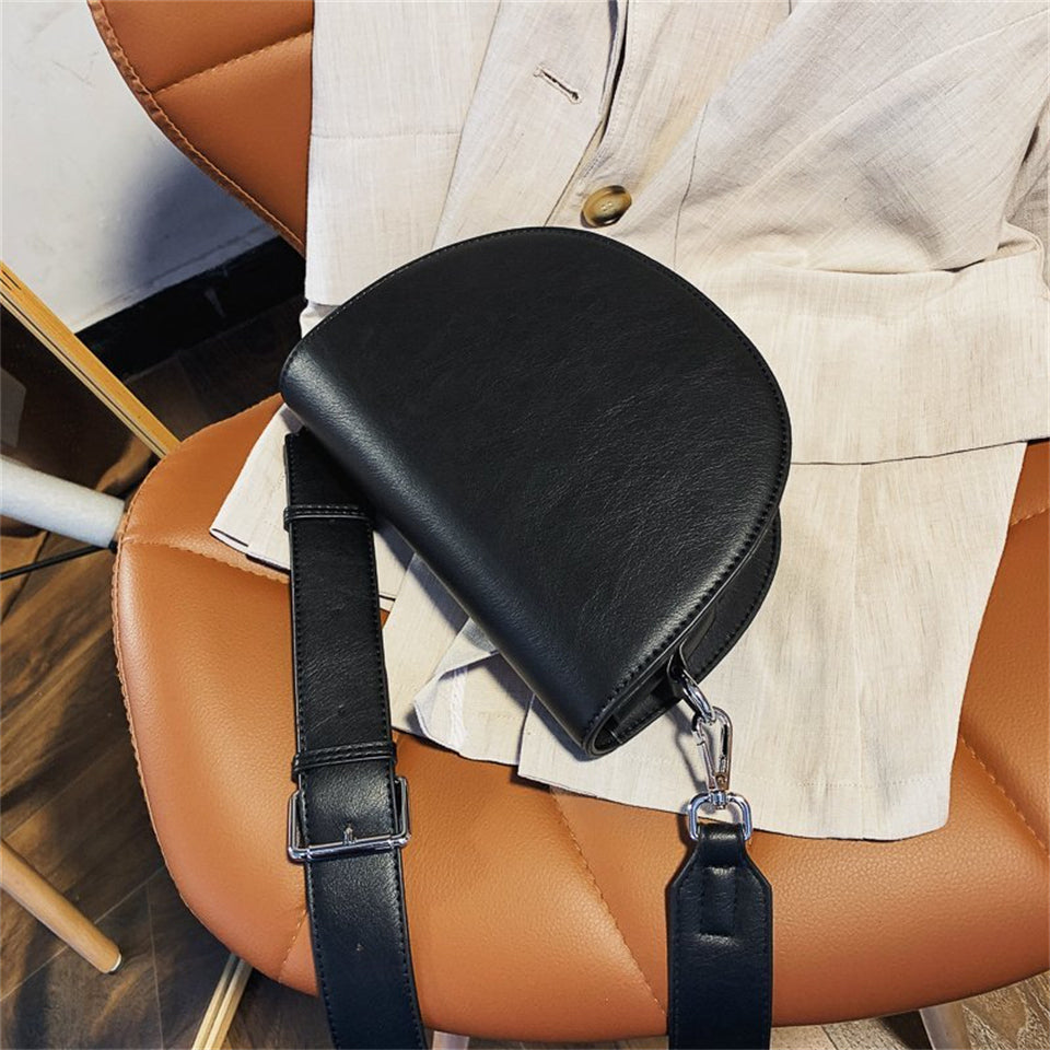 Bolso de cuero vintage para mujer Gertrud - un toque retro elegante