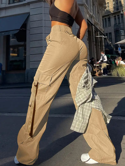 Pantalones Cargo Chic para Mujer - Estilo y Comodidad en Uno