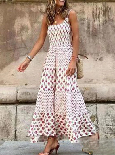 Elegante vestido de mujer hasta la rodilla Pamela