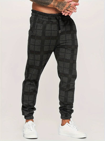 Stefano® - Stylische karierte Jogginghosen