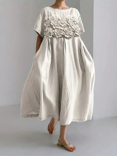 Vestido Floral Casual para Mujer - Estilo Anna