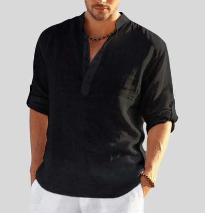 Camisa de Lino Adriano para Hombre - Estilo y Comodidad en Cada Ocasión