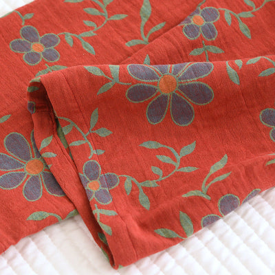 Conjunto de Pijama de Algodón con Encantador Estampado Floral Esmeray