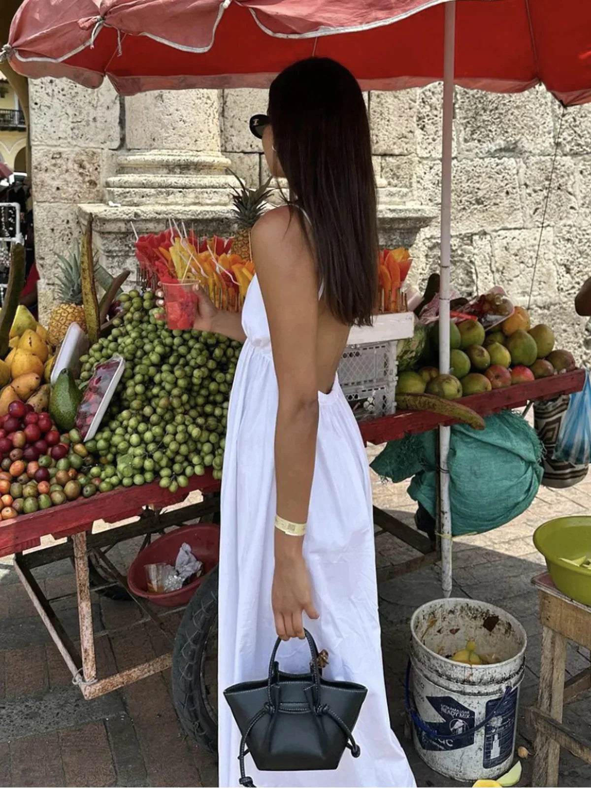 Vestido Largo con Espalda Abierta - Estilo Coastal Cowgirl que Te Encantará