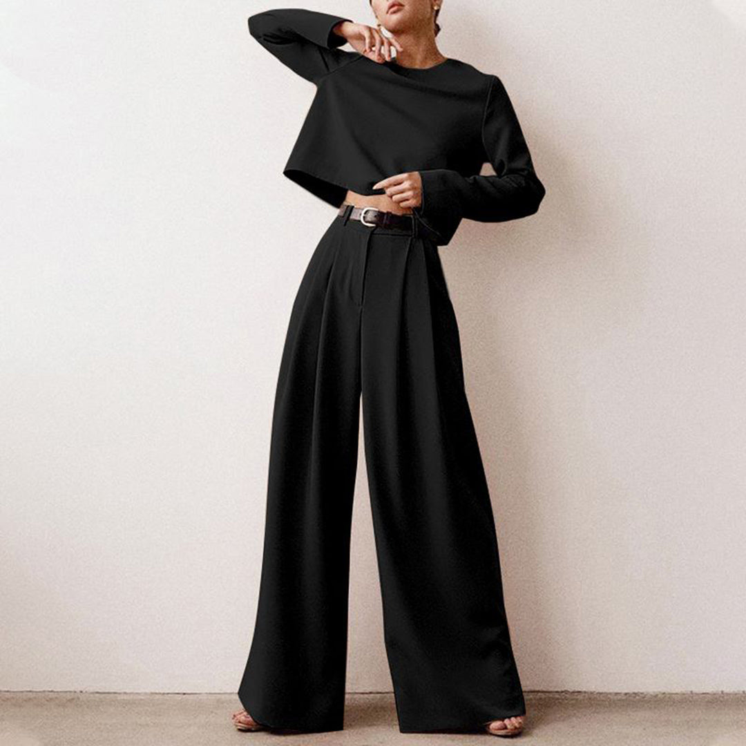 Conjunto Chic de Pantalón Palazzo Clara