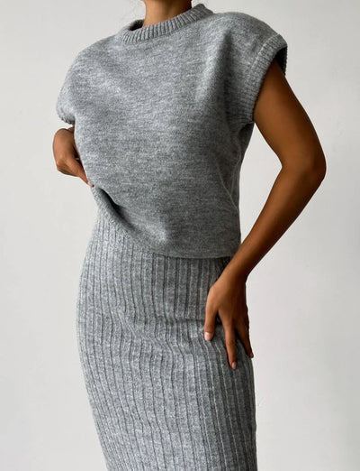 Claire | Conjunto de Dos Piezas Elegante y Suave