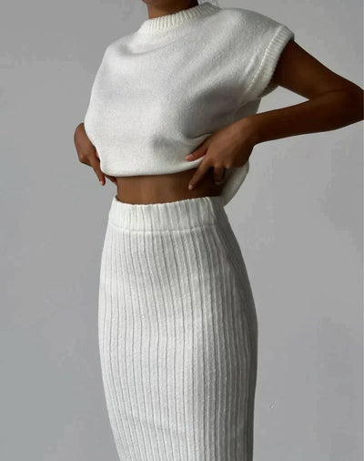 Claire | Conjunto de Dos Piezas Elegante y Suave