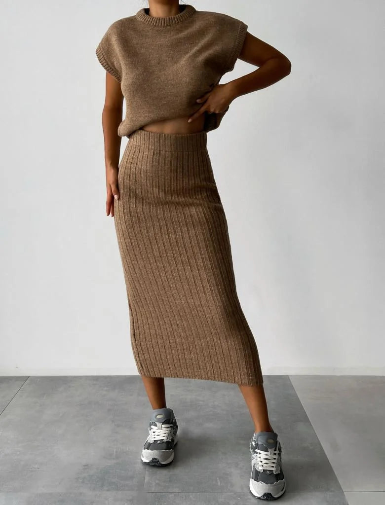 Claire | Conjunto de Dos Piezas Elegante y Suave