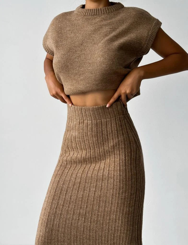 Claire | Conjunto de Dos Piezas Elegante y Suave