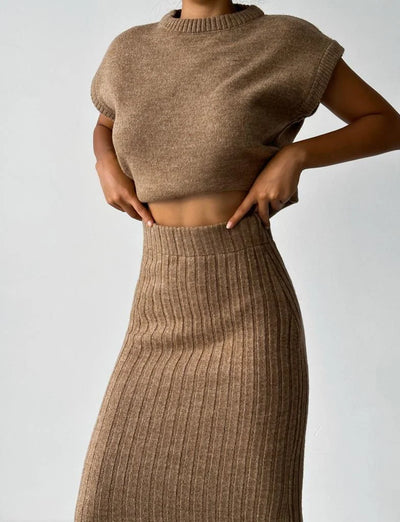 Claire | Conjunto de Dos Piezas Elegante y Suave