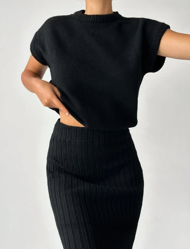 Claire | Conjunto de Dos Piezas Elegante y Suave