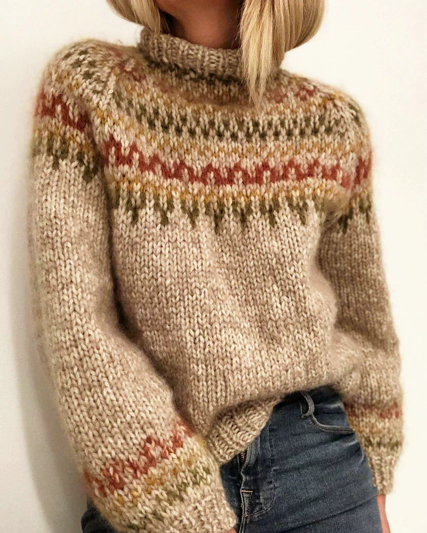 Francien | Suéter de cuello redondo elegante