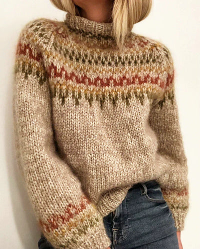 Francien | Suéter de cuello redondo elegante