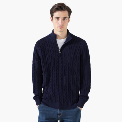 Fredrik™ | Suéter de lujo con cremallera