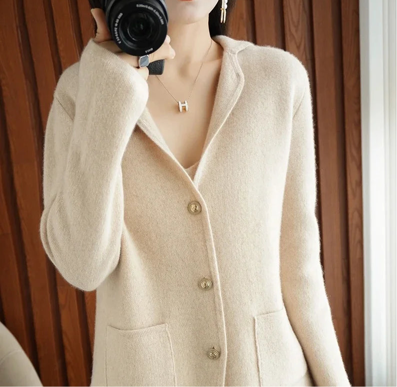 Luxora™ | Chaleco Blazer de Tejido Chic para un Look Elegante