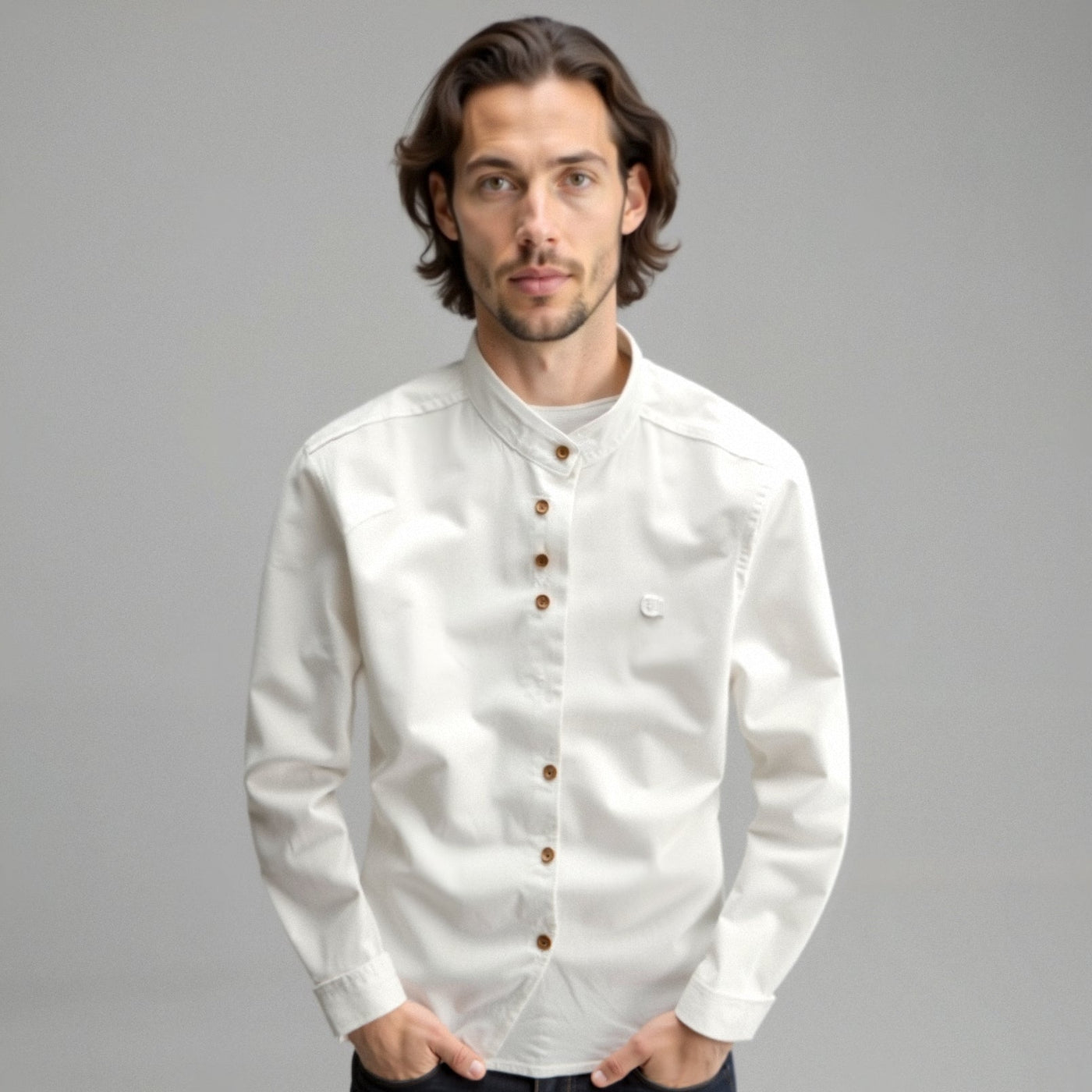Camisa "Katana" de Estilo Japonés
