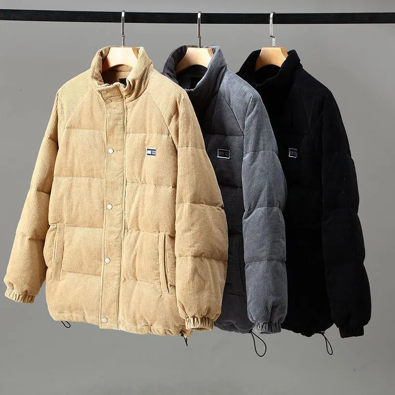 Samuel - Chaqueta de terciopelo tricotada cálida y elegante
